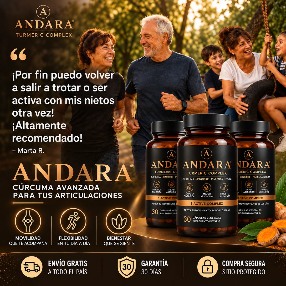 ANDARA® – Capsula antiflamatoria para las articulaciones