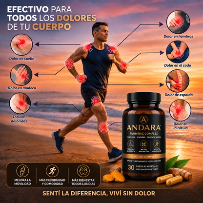 ANDARA® – Capsula antiflamatoria para las articulaciones